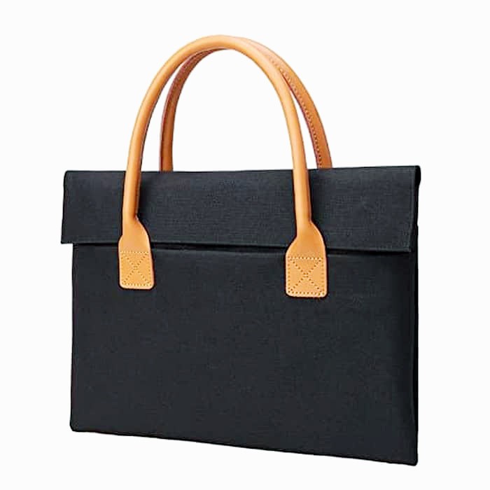 Tas Laptop Macbook Softcase With Extra Longstrap 15 - 16 inch - Hitam