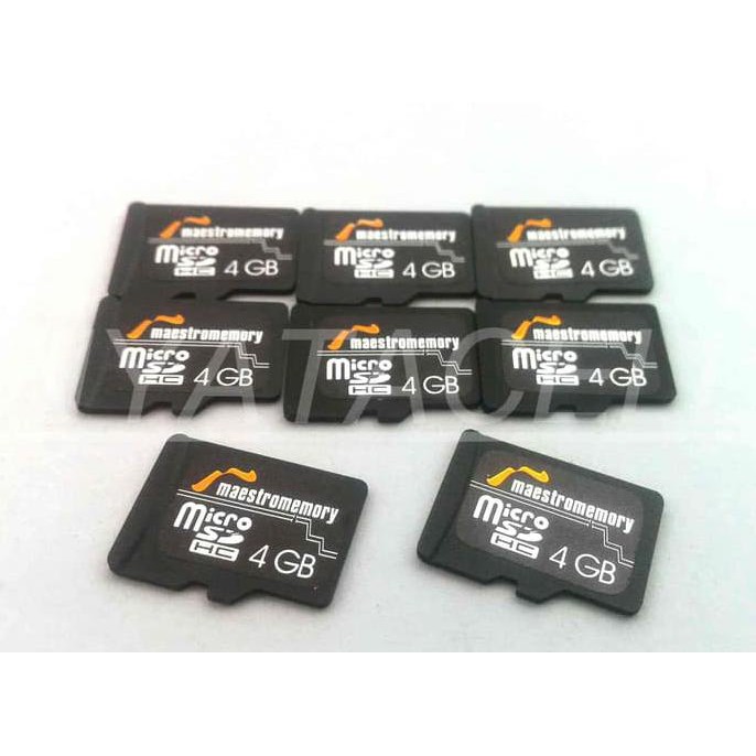 NEW GROSIR MEMORY MAESTRO 4GB NON PACK CO (MICROSD/VGEN/V-GEN/MEMORI/4 GB) MILENIA