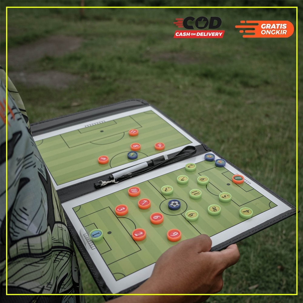 Jual Papan Strategi Sepakbola Coaching Board Football Tactical Board ...