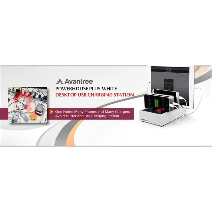Avantree PowerHouse Plus Desk USB Charging Staton