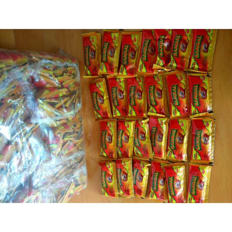 

SAOS SAMBAL EXTRA PEDASSS SACHET 1 PCS / SAOS FRED CHIKEN