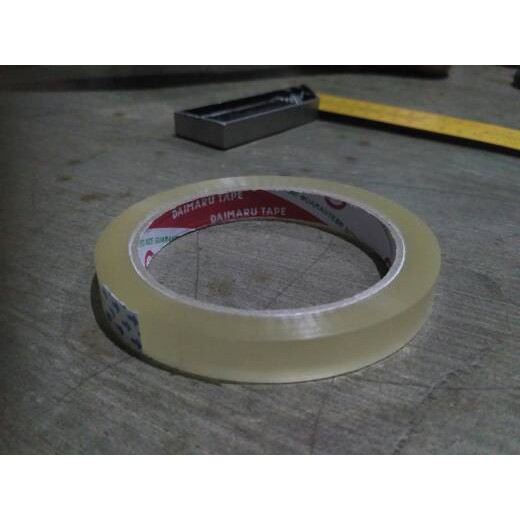 Isolasi Solasi Selotip Bening 1/2&quot; 1/2 inch