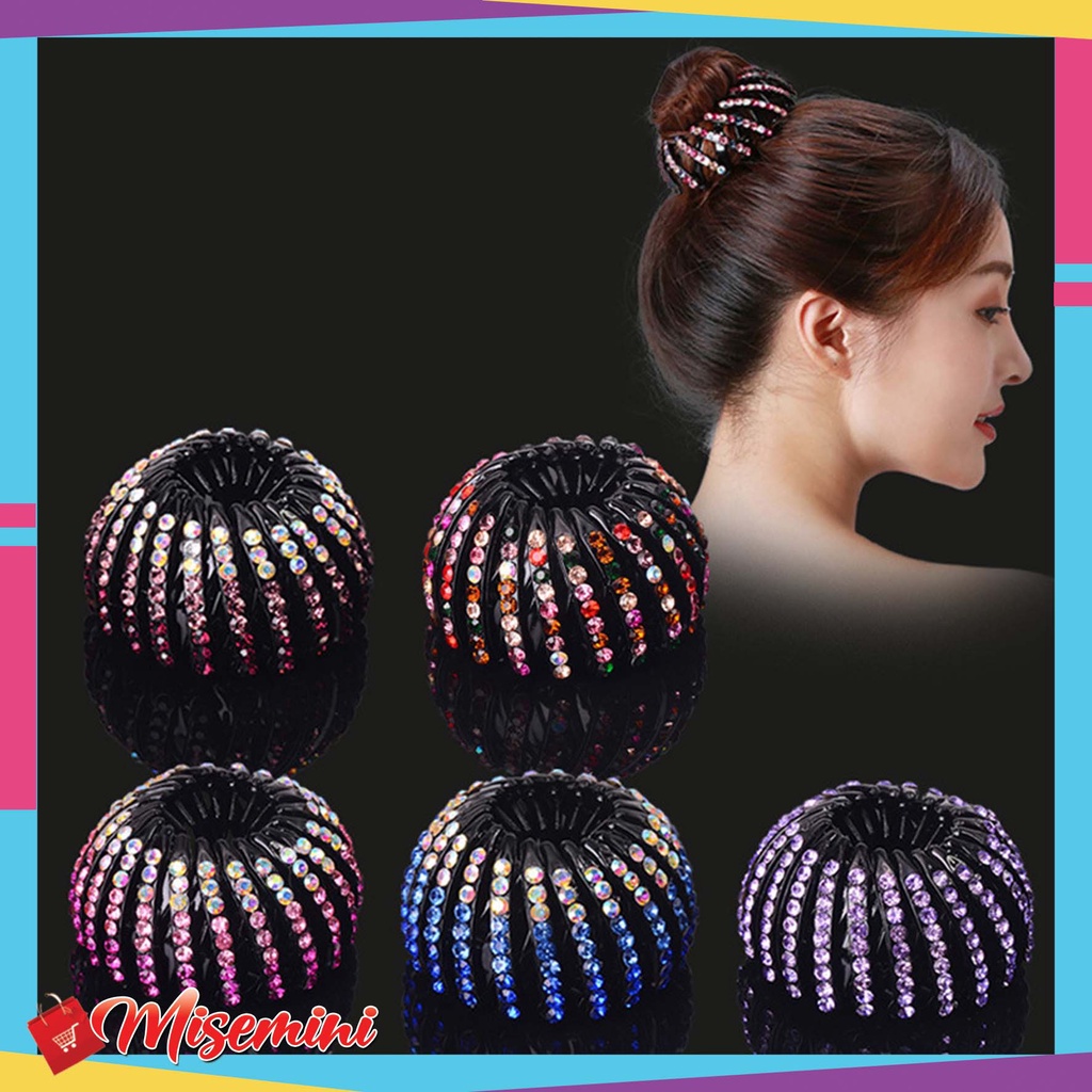 Ⓜ️𝟔𝟏𝟔Ⓜ️Jepit Rambut Sarang Burung Pegangan Rambut Cincin Bun Hair Ornament Korean Style