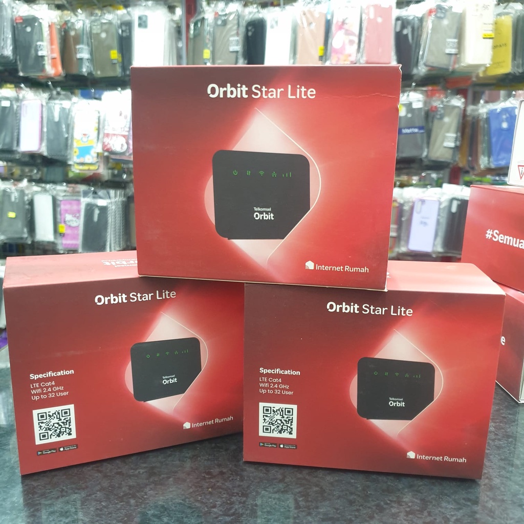 Telkomsel Orbit Star Lite HKM0126 Modem Router Wifi 4G Unlock All Operator