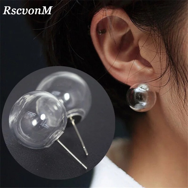 Ball bubble earrings