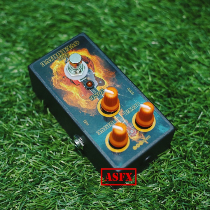 Efek gitar overdrive ASFX murah AS Effect stompbox pedal guitar over drive