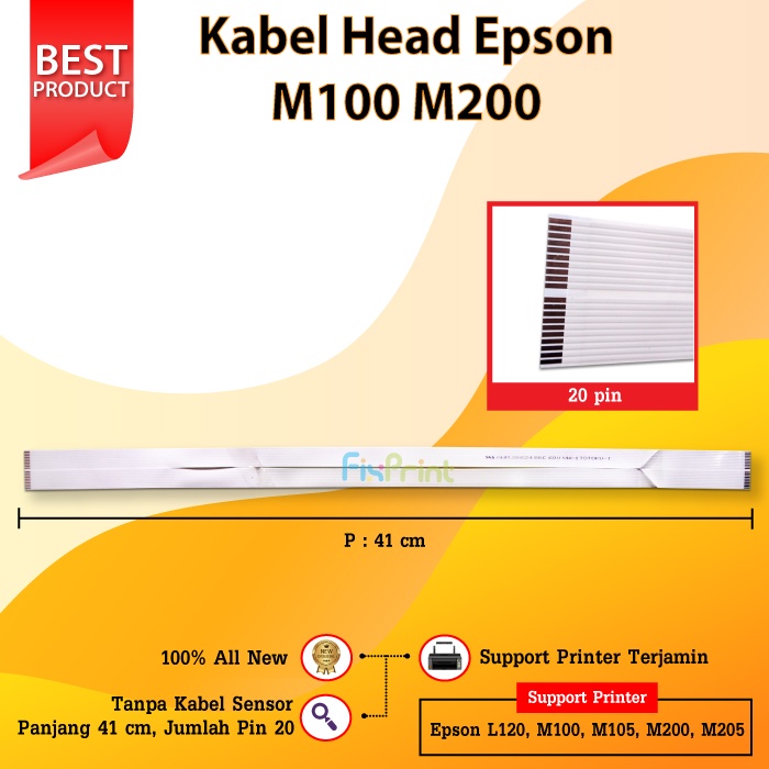 Kabel Head Epson L120, Cable Flexible Epson L120 (Tanpa Kabel Sensor)