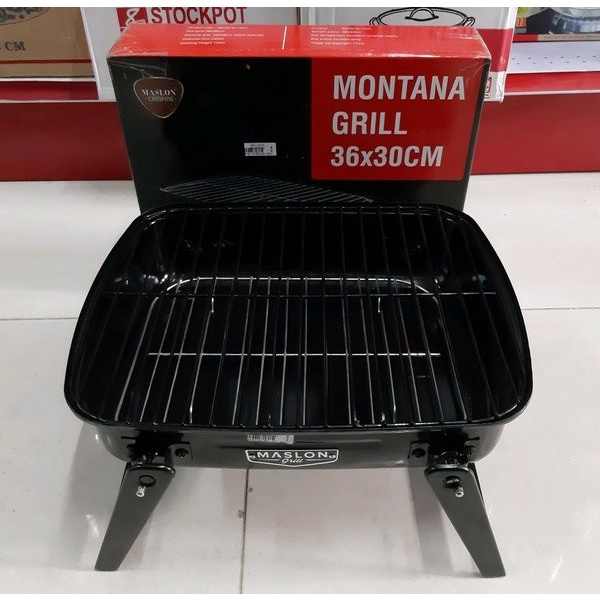 MASPION Panggangan Montana BBQ Grill 36 x 30 cm BBQ Alat Panggang