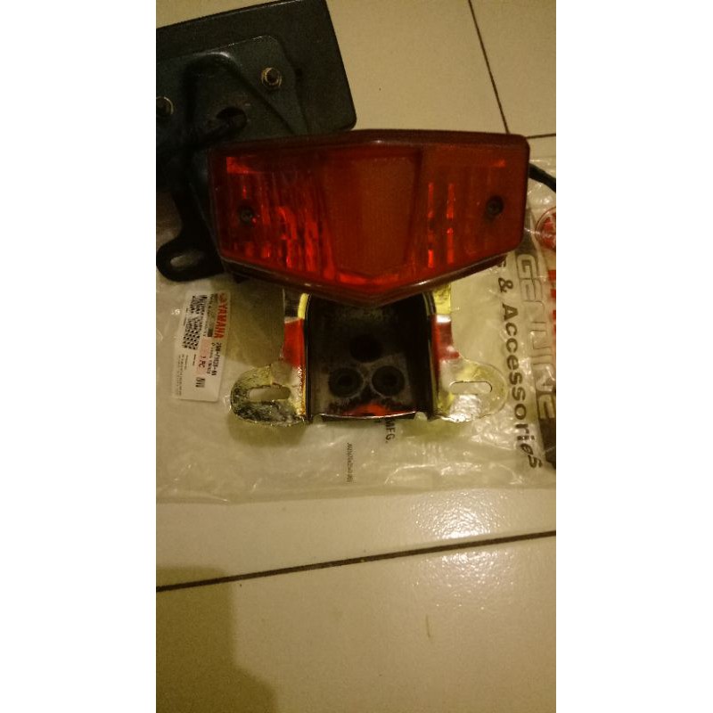 lampu belakang rx king peredam ori seken.