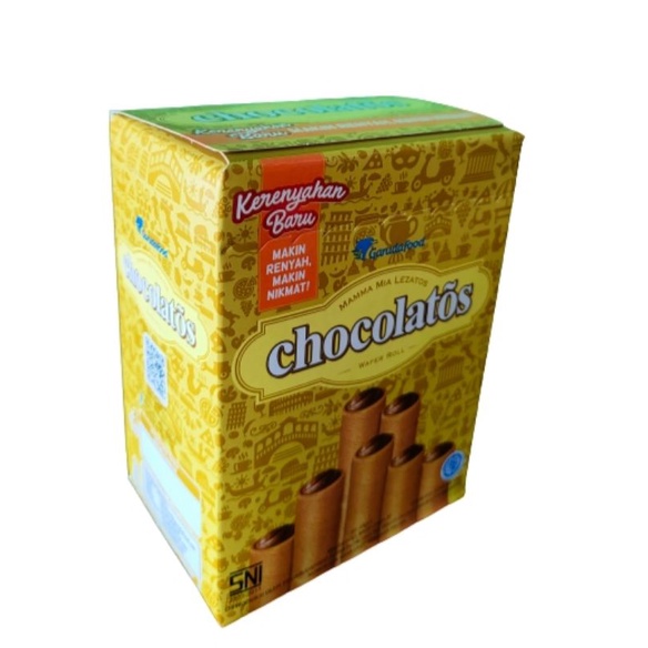 

CHOCOLATOS WAFER ROLL ISI 24 (eceran 500)