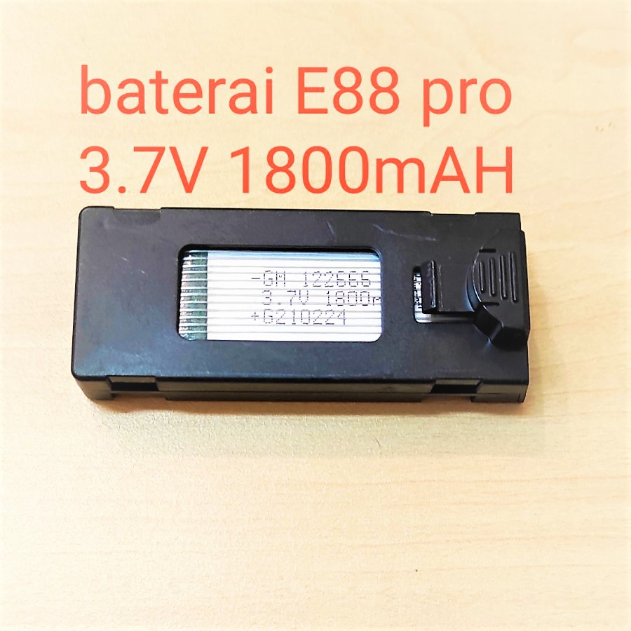 Promo Baterai Drone E88 Pro 3.7V 1800Mah Battery Lipo Drone E88