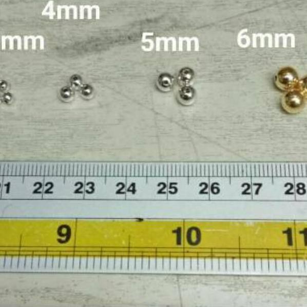 

1/2 ons atau 50 gram 6mm mutiara premium (KODE 3)