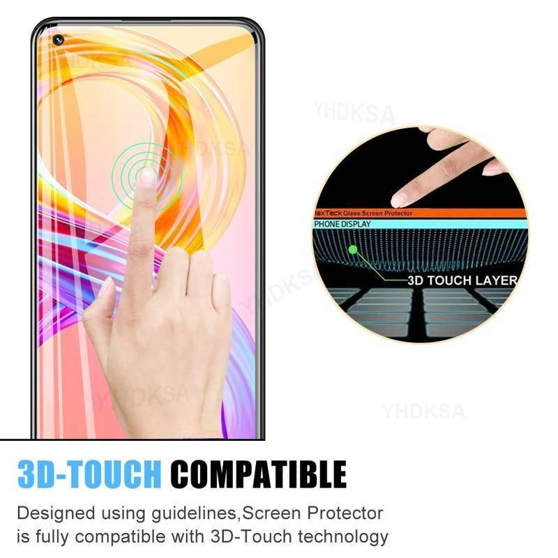 9D Protection Glass On The For Realme 8 7 6 5 Pro 5S 6S 7 Asia Tempered Screen Protector For real me 5i 6i 7i Global Glass Film