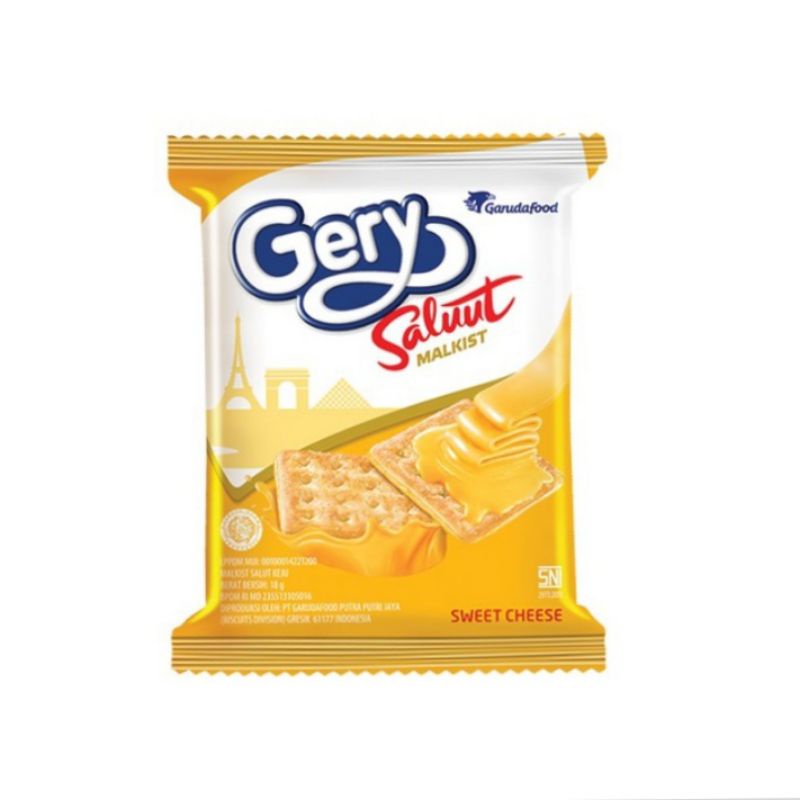 

Gery Salut Malkist Sweet Chesee 10pcs x 18gr