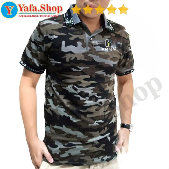 baju kaos polo kerah pria TURN BACK CRIME TBC POLICE Polisi
