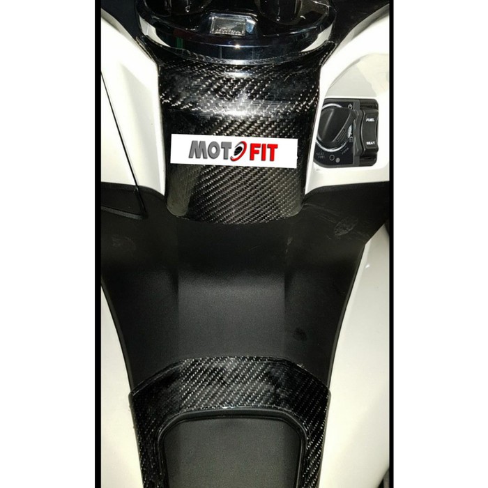 Cover leher kunci Honda all new pcx 2018 2020 carbon kevlar asli