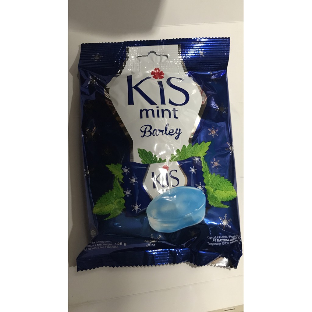 

Permen Kis Barley Bungkus 125gr 125g Biru Pak Dus Mint Grosir Relaxa