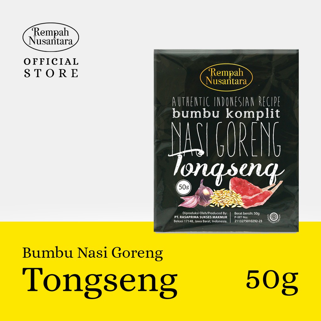 

Bumbu Nasi Goreng Tongseng Seriboe Rempah Nusantara 50 gr