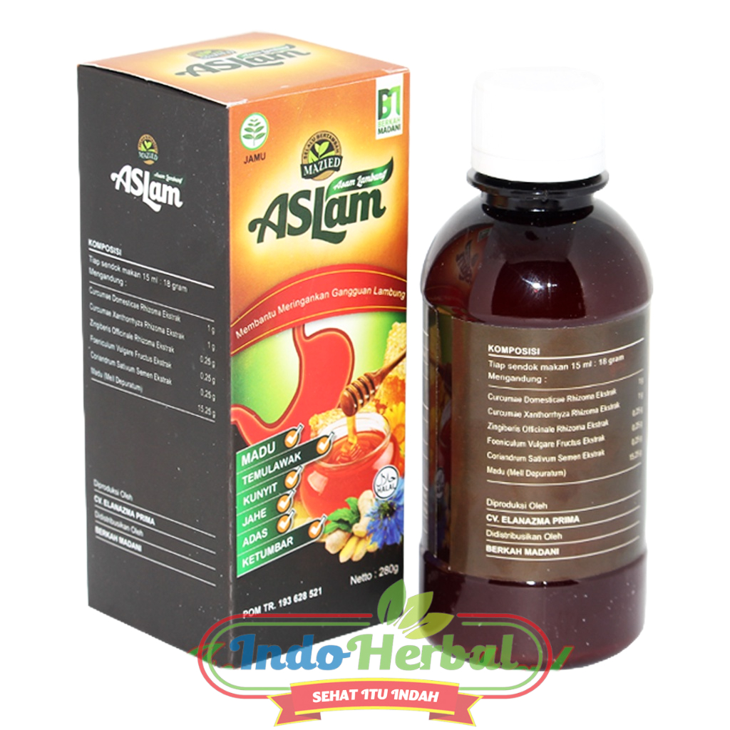 Madu Mazied ASLam | Maag | Meredakan Asam Lambung 280 gr