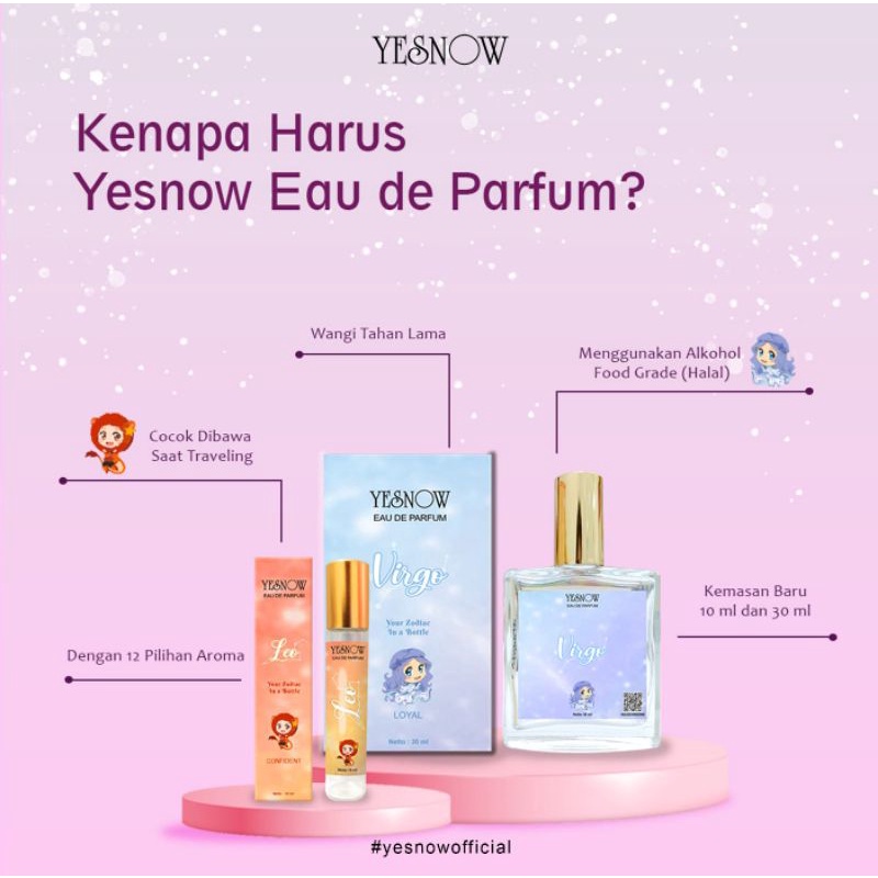 YESNOW x Ria Ricis  ZODIAC EAU DE PARFUME