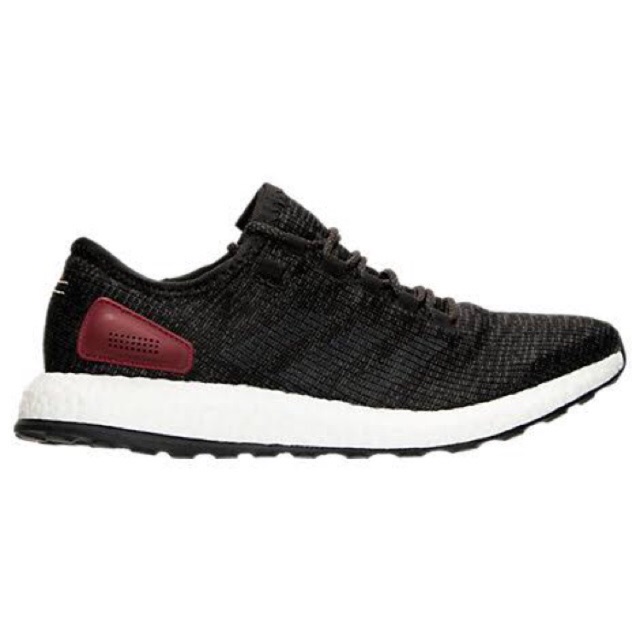 PREMIUM ORIGINAL SEPATU ADIDAS ULTRABOOST PUREBOOST FULL ALL TRIPLE BLACK WHITE MAROON BURGUNDY | Shopee Indonesia