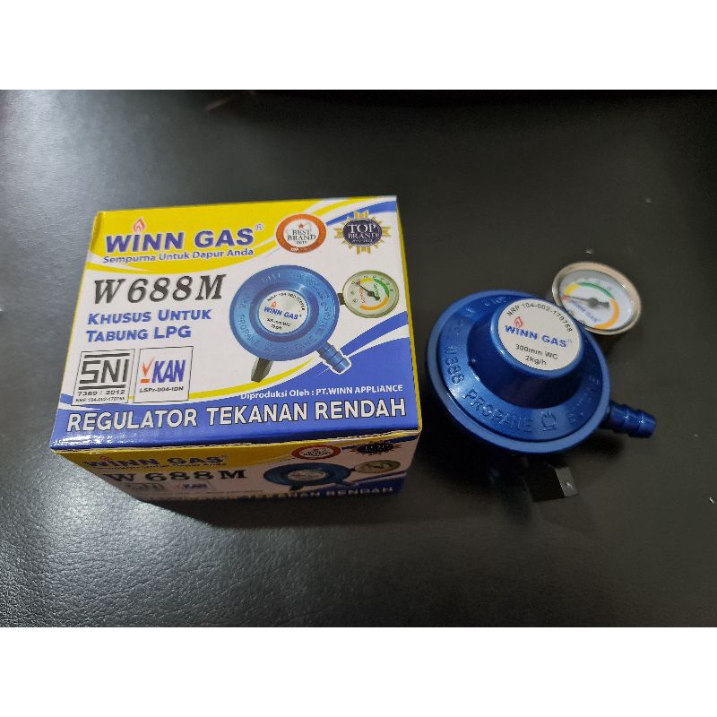 Regulator WINN GAS W688M Direct Selling. Kepala Gas Winn Gas 688 M