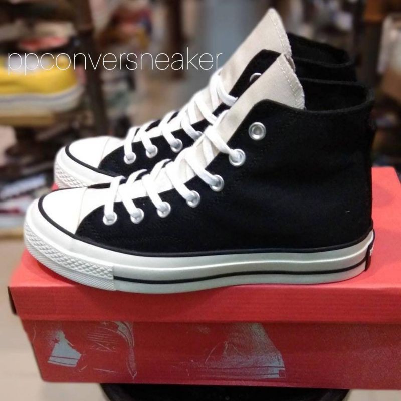 Sepatu Converse ESSENTIALS chuck taylor 70s Hi Black