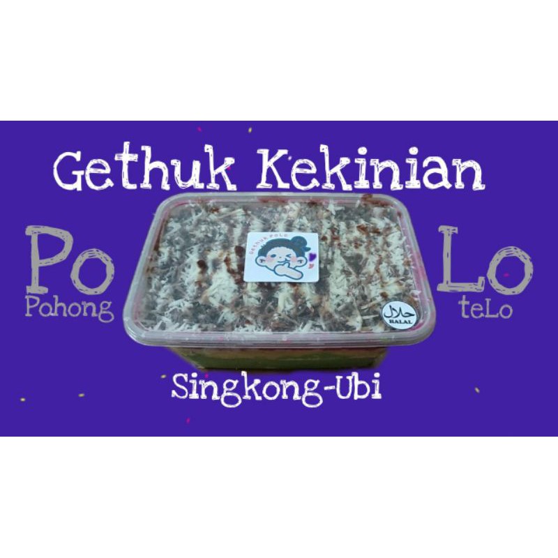 

Gethuk Kekinian "PoLo" Singkong-Ubi
