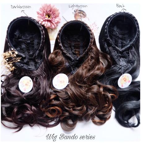 Wig Bando Curly- Hair Bando -Keriting-Termurah- Promo-Hair Extension
