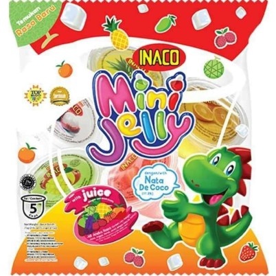 

INACO JELLY/AGAR-AGAR/JAJANAN ANAK-ANAK/JAJANAN SD/ISI 5 CUPS