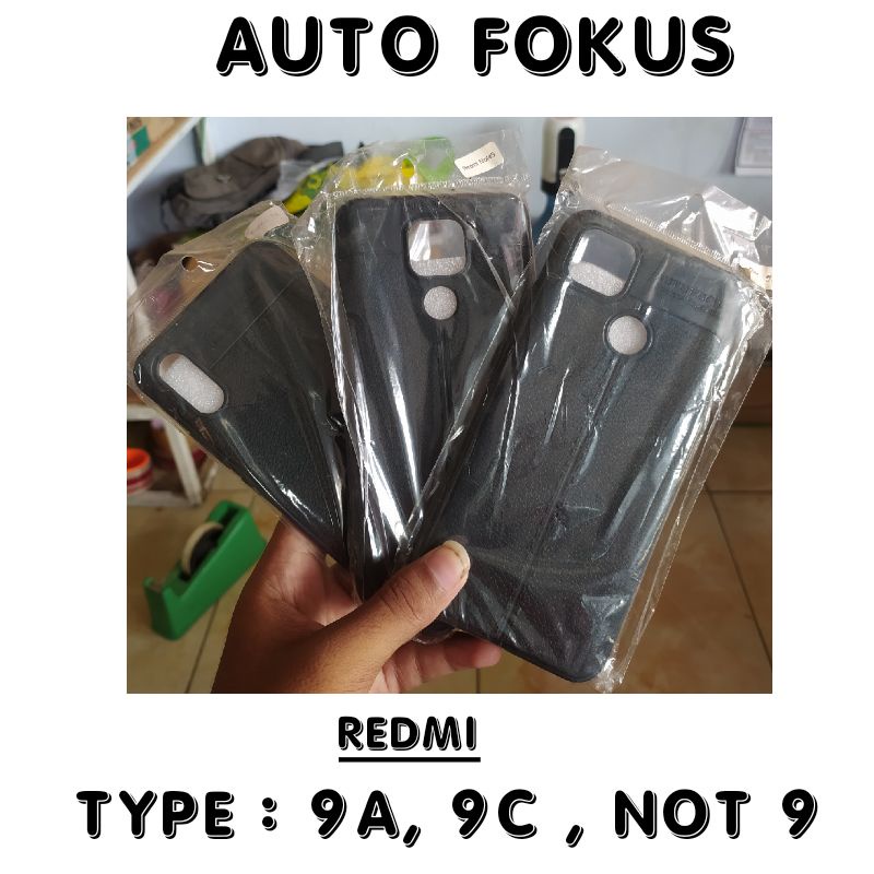 Auto Fokus/Casing/ Redmi/Xiomi Type 9A, 9C, Not 9 Silicon Pelindung HP
