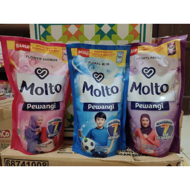 Molto Pewangi Kemasan 780 ml / Pewangi / Pengharum / molto