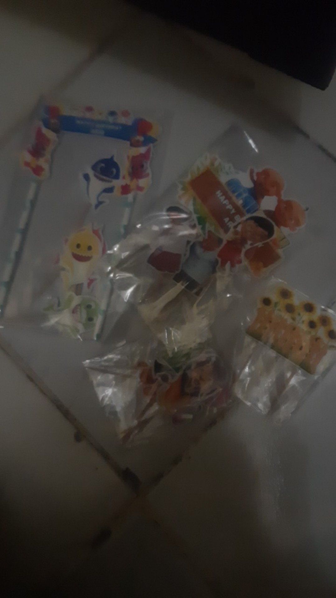 Topper Cake/cupcake Tambah Nama, Hiasan Kue Ulang Tahun, Motif <br />upin Ipin