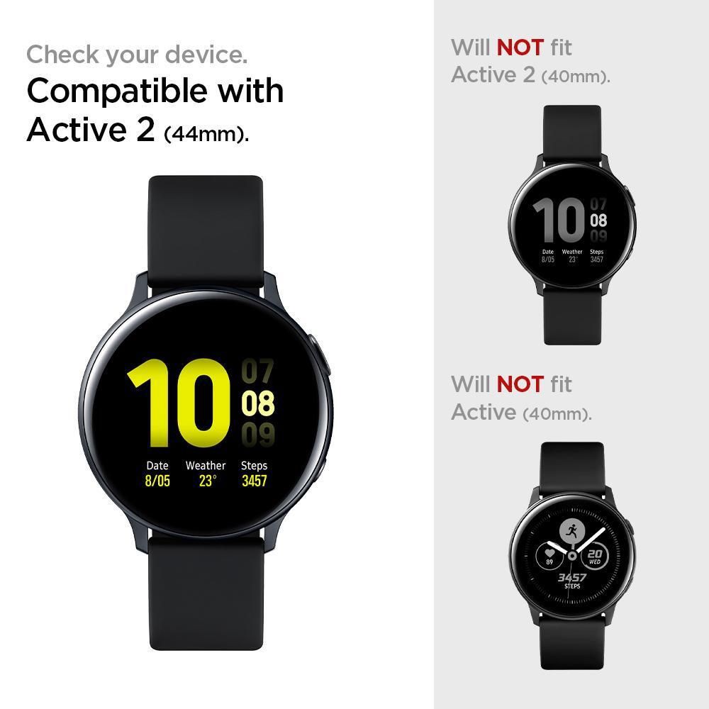 Screen Protector Samsung Galaxy Watch Active 2 44mm / 40mm Spigen Pro Flex EZ Fit Full Screen Guard