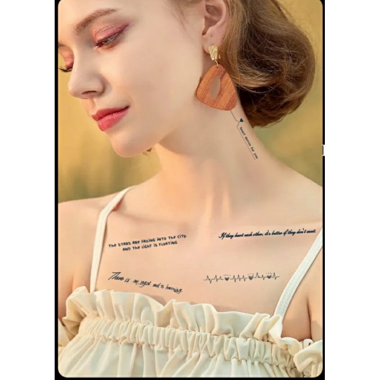 TATO TEMPORER ANTI AIR - TATTO TAHAN LAMA 15 HARI