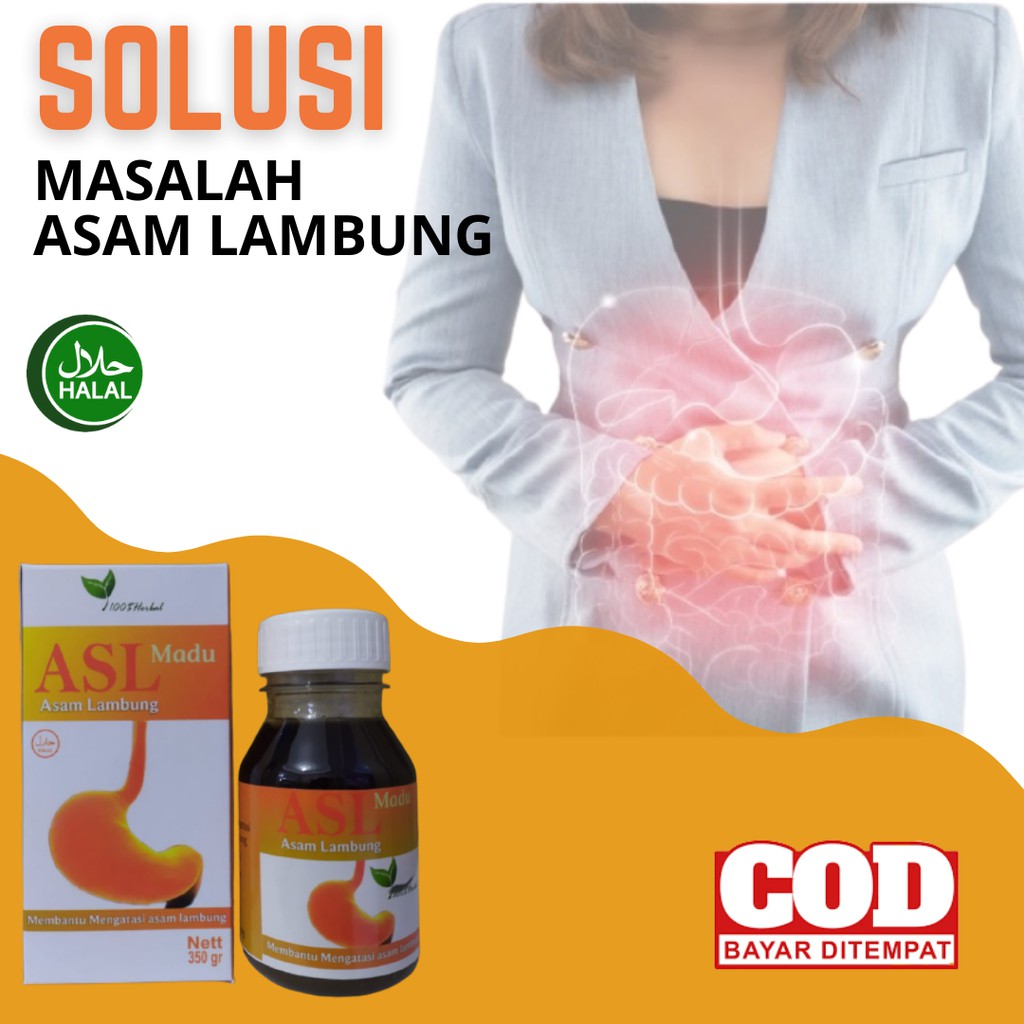 

Madu ASL Asam Lambung pereda maag