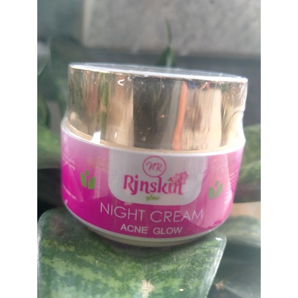 KRIM MALAM NR GLOW RJNSKIN NIGHT CREAM FLEK AMPUH