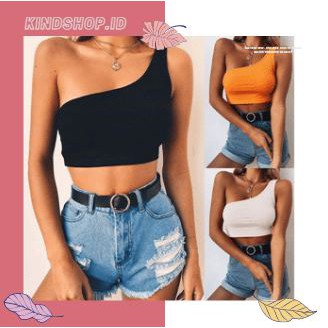 KINDSTORE❤ | [CAMISA-TANKTOP] - TANKTOP WOMEN SEXY CROP TOP BAHAN HALUS