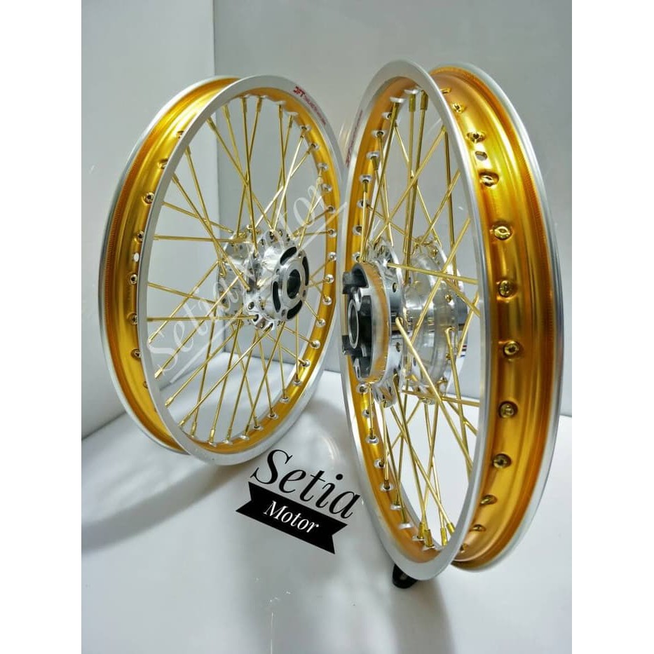 Velg Tdr Sepaket Satria Fu Bonus Cakram - Rakit Jari Jari Tromol Dll - Variasi Motor