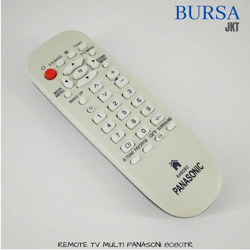 REMOTE REMOT TV PANASONI MULTIFUNGSI TANPA SETTING PNS RM668TR DUS