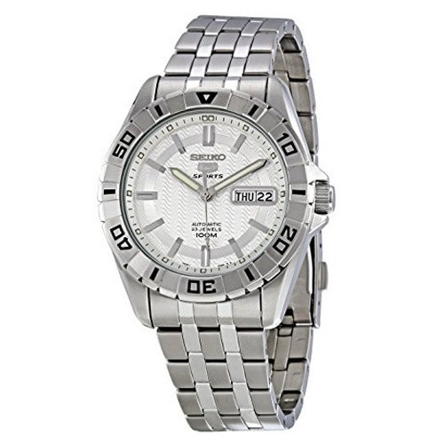 Seiko 5 Sports SNZH73K1 Automatic Silver Dial | Jam Pria SNZH73