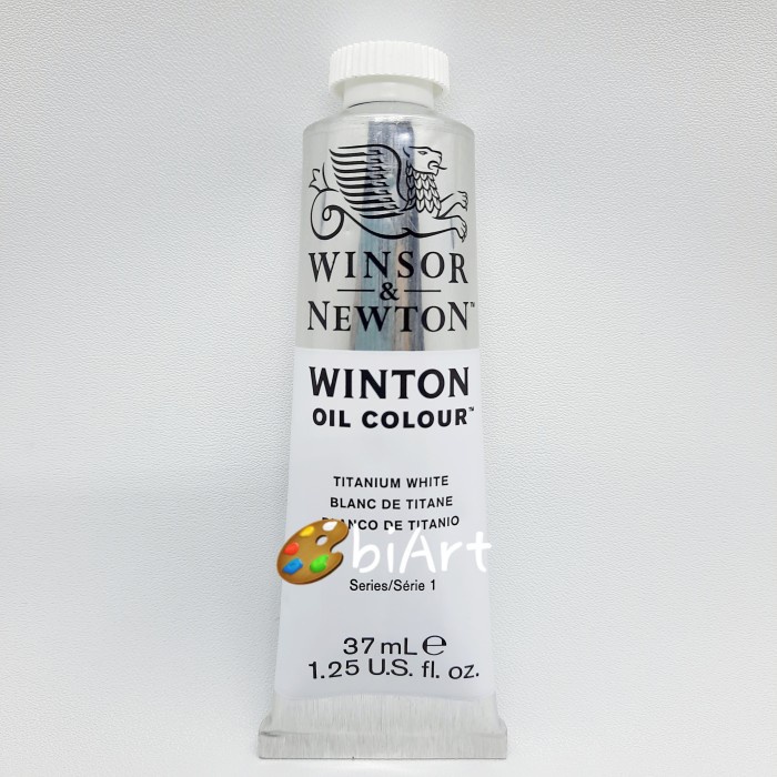 

PEINTEU | Cat Minyak Winton Oil Colour 37 ml Titanium White Winsor & Newton Kekinian Terlaris