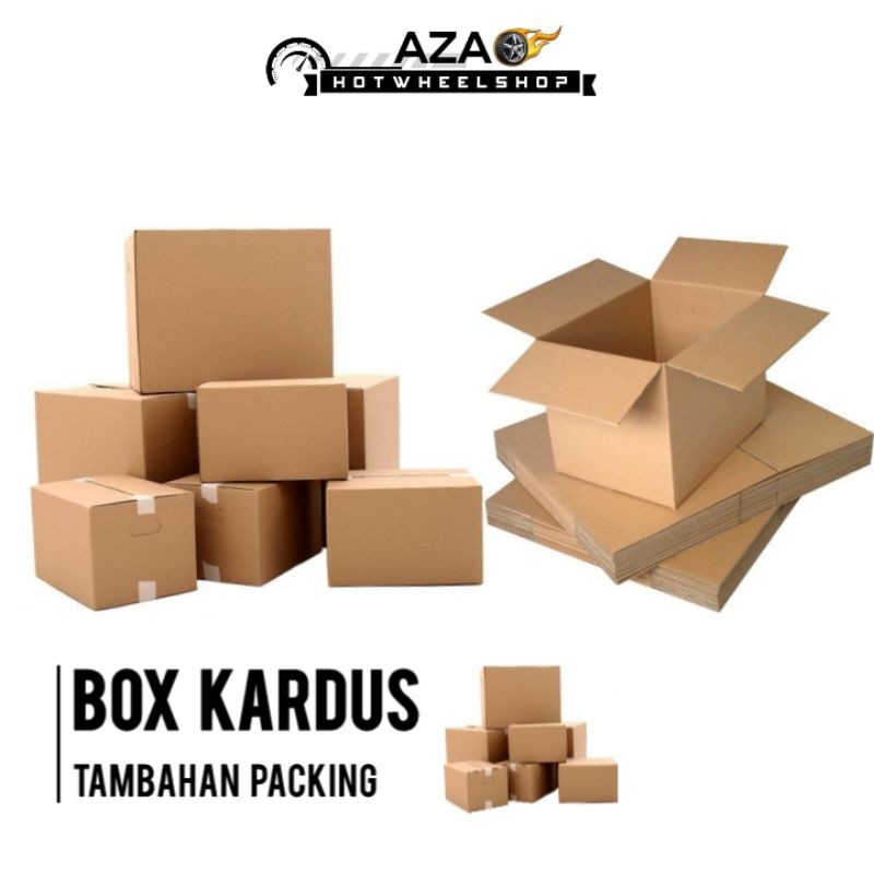 KARDUS PACKING aman safety tambahan packing dus box hotwheels