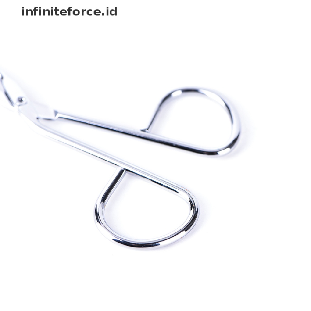 (Infiniteforce.Id) Gunting Alis Ujung Flat Bahan Stainless Steel