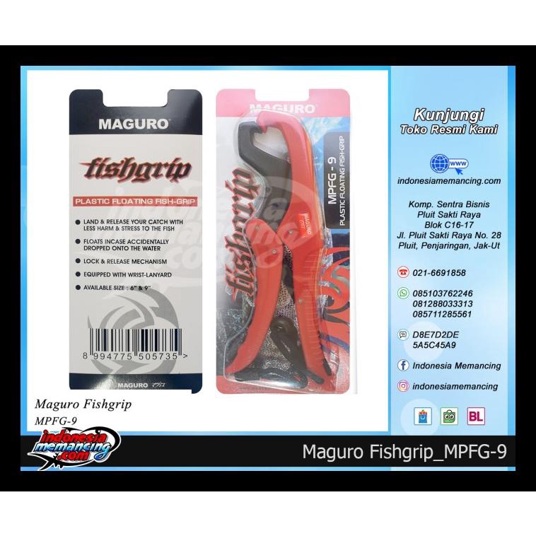 SALE FISH/LIP GRIP MAGURO MPFG - 6 (PLASTIC FLOATING FISH GRIP) ALAT PANCING TERUPDATE AL8
