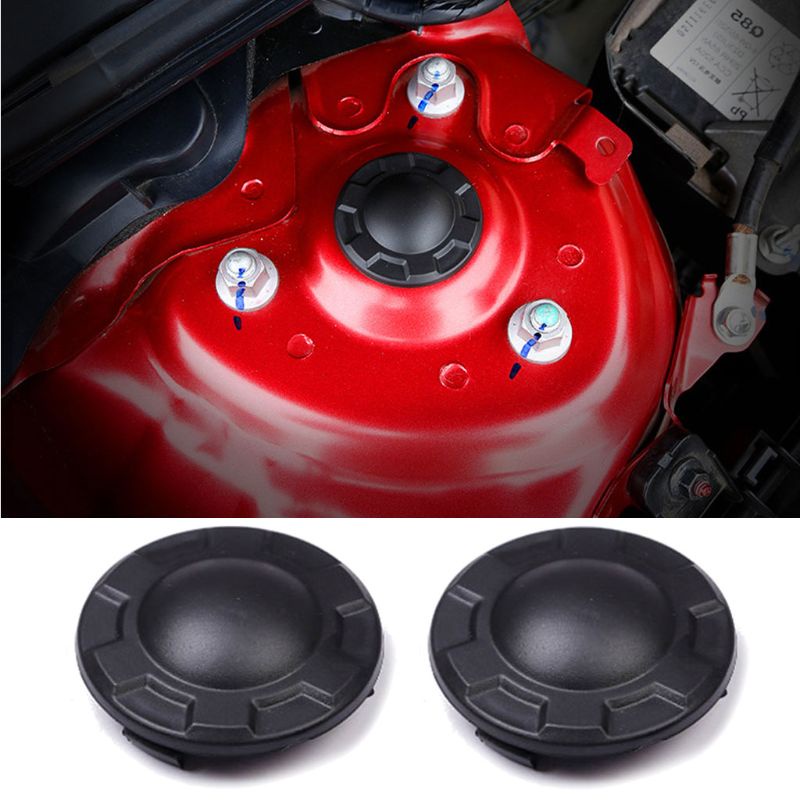 Sun 2PCS Cover Pelindung Shock Absorber Mobil Anti Air / Debu Untuk 3 CX-5 CX-4 CX-8