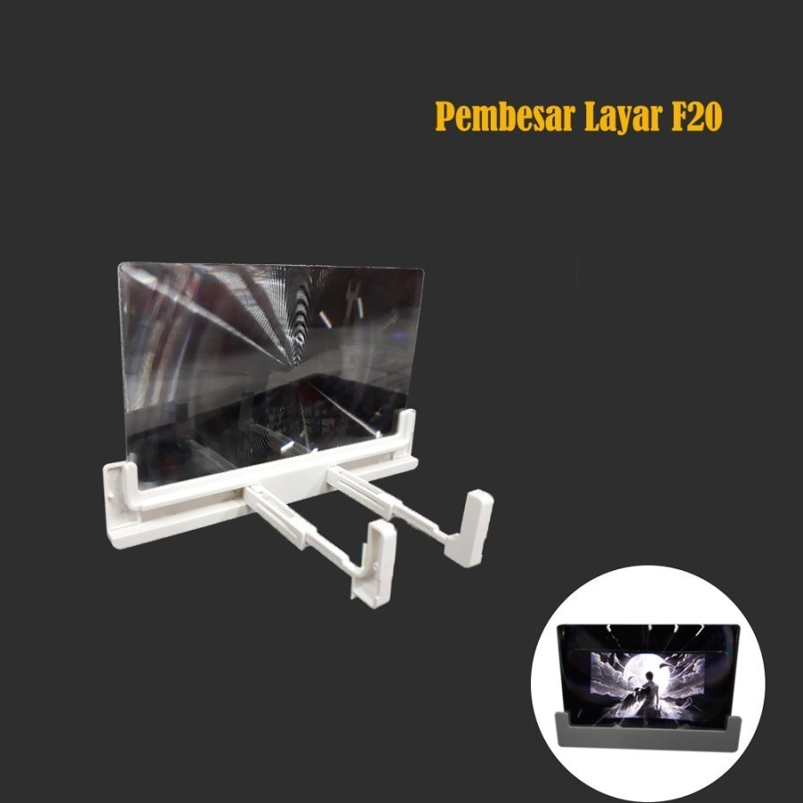 Pembesar layar Hp 3D F20 - Enlarged Screen 3D F20