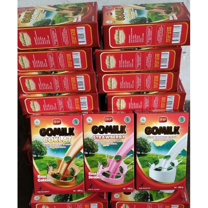 GROSIR GOMILK Susu Kambing Etawa plus herbal