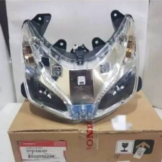 REFLEKTOR LAMPU DEPAN VARIO 110 FI LED ORIGINAL