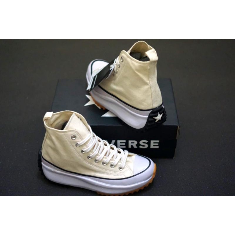 Sepatu Converse Run Star Hike 70s High Sneakers Wedges Wanita